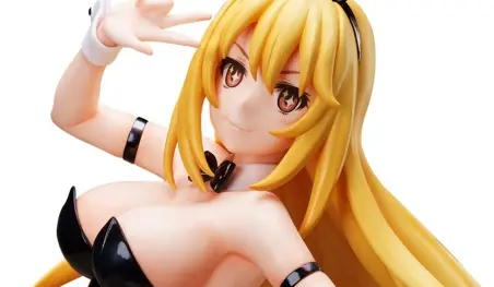 Toaru Kagaku no Railgun: Misaki se viste de conejita en una sensual figura