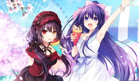 Date A Live: Kurumi y Tohka protagonizan una ilustración especial