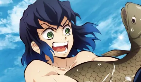 Kimetsu no Yaiba celebra el cumpleaños de Inosuke con una ilustración