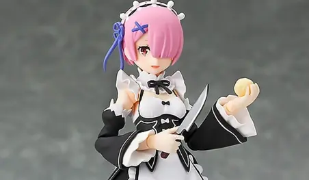 Re:Zero: Ram inspira una fabulosa figura articulada