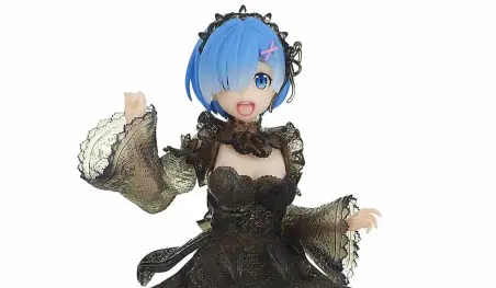 Re:Zero: Rem luce un atuendo gótico para una nueva figura