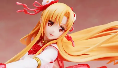 Sword Art Online: Asuna Yuuki luce un atuendo chino en una hermosa figura