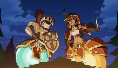 Trigger produjo el opening del videojuego Marble Knights