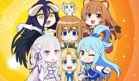 El proyecto crossover Isekai Quartet tendrá un juego para smartphones