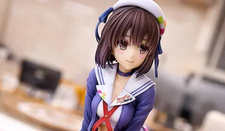 Saekano: Megumi Katou viste un sensual atuendo para una figura