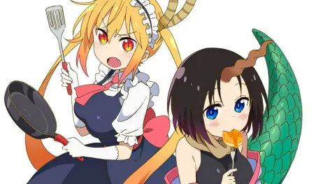 Tohru y Elma protagonizan el nuevo visual de Kobayashi-san Chi no Maid Dragon