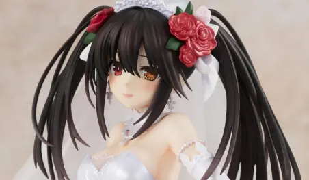 Date A Live: Kurumi Tokisaki se viste de novia para una hermosa figura