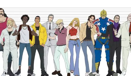 El anime Super Crooks revela un nuevo visual y su equipo de producción