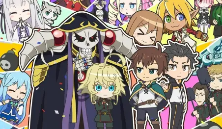 El juego para smartphones de Isekai Quartet será lanzado en julio