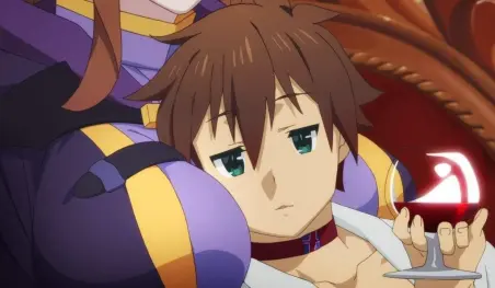KonoSuba! celebra el cumpleaños de Kazuma