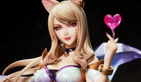 League of Legends: Ahri inspira una fabulosa figura a escala