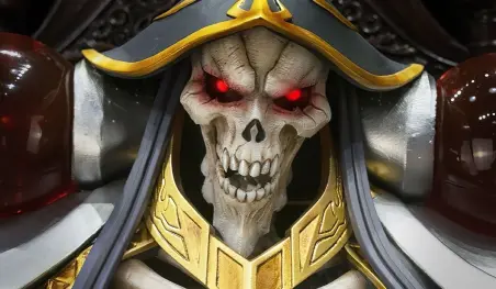 Overlord: Ainz Ooal Gown y Albedo inspiran una magnífica estatua a escala