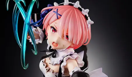 Re:Zero: Ram inspira una magnífica figura a escala