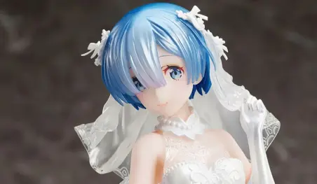 Re:Zero: Rem se vestirá de novia para una espectacular próxima figura