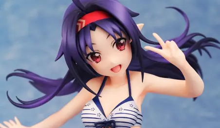 Sword Art Online: Yuuki Konno inspira una linda figura en traje de baño