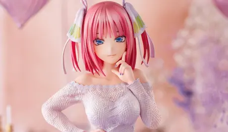 Gotoubun no Hanayome: Nino se viste de novia para una hermosa figura