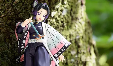 Kimetsu no Yaiba: Shinobu Kochou inspira una fabulosa figura articulada