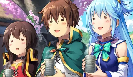 KonoSuba! anuncia una colaboraciòn con el videojuego Crystal of Re:union