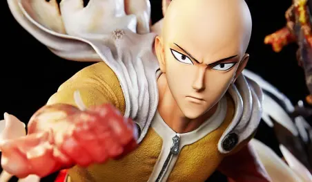 One Punch Man: Saitama inspira una espectacular figura