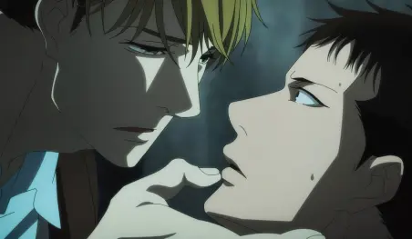 El anime yaoi Sankaku Mado no Sotogawa wa Yoru revela un nuevo avance