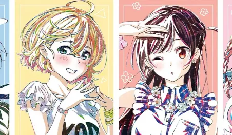 Las chicas de Kanojo, Okarishimasu inspiran una nueva línea de productos