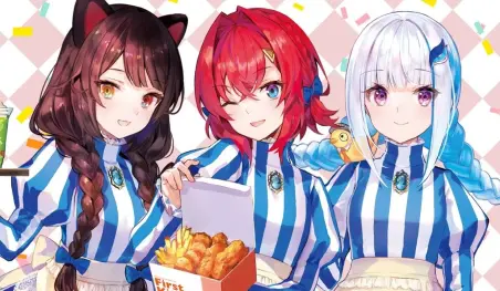 NIJISANJI comienza una fabulosa colaboración con Wendy's First Kitchen