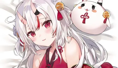 Hololive: Nakiri Ayame inspira una sensual dakimakura de aniversario