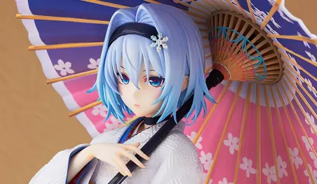 Ryuuou no Oshigoto!: Ginko Sora viste un hermoso kimono en una nueva figura