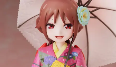 Taishou Otome Otogibanashi: Yuzuki Tachibana inspira una hermosa figura