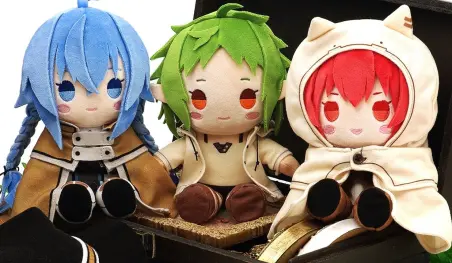 Las chicas de Mushoku Tensei: Jobless Reincarnation inspiran adorables peluches