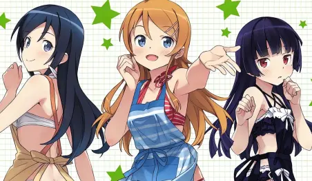 Oreimo: Kirino, Kuroneko y Ayase inspiran una linda ilustración para nuevos productos
