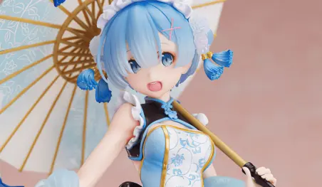 Re:Zero: Rem viste un hermoso atuendo chino en una nueva figura