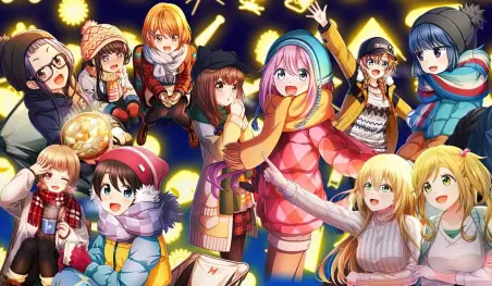 Yuru Camp anuncia una colaboración con el videojuego de Hachigatsu no Cinderella Nine