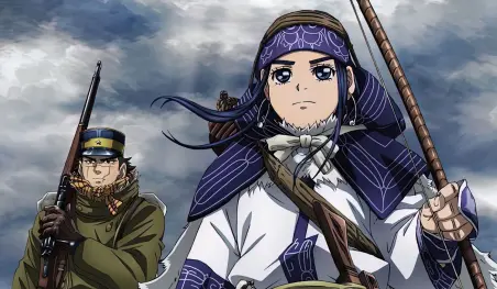 El anime Golden Kamuy tendrá una cuarta temporada