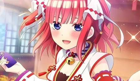 El videojuego de Gotoubun no Hanayome anuncia un evento de Año Nuevo y sacerdotisas