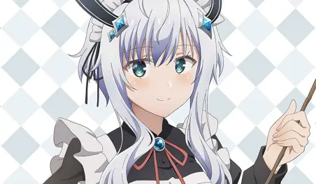 Los personajes de Maou Gakuin no Futekigousha se visten de sirvientes para una colaboración