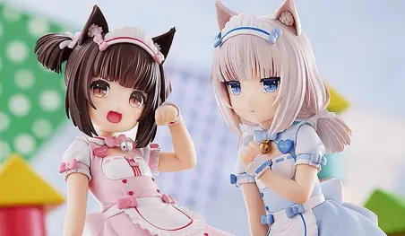 Nekopara: Chocola y Vanilla inspiran adorables figuras a escala