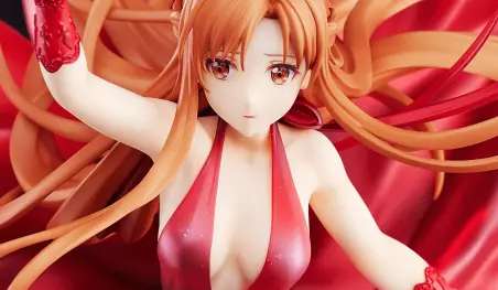 Sword Art Online: Asuna Yuuki viste un hermoso vestido en una nueva figura