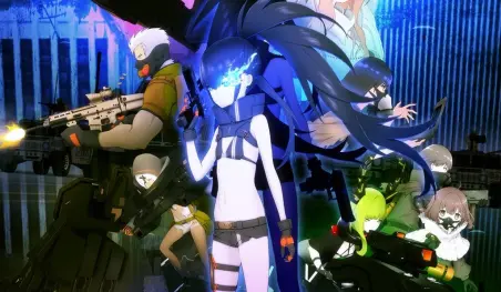 El anime Black Rock Shooter: DAWN FALL revela un nuevo visual previo a su estreno
