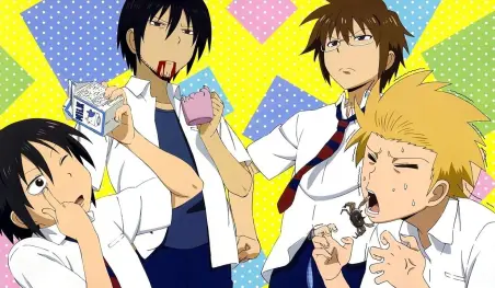 El anime Danshi Koukousei no Nichijou celebra su décimo aniversario