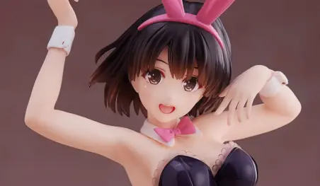 Saekano: Megumi Katou se viste de conejita para una linda figura