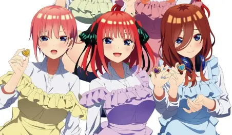 Gotoubun no Hanayome: Las quintillizas visten hermosos atuendos para próximos productos