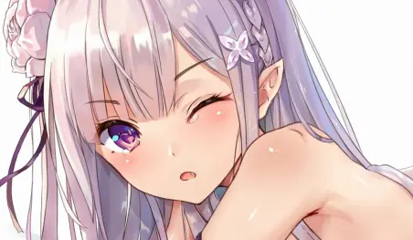 Una japonesa asistió a su graduación vestida como Emilia de Re:Zero