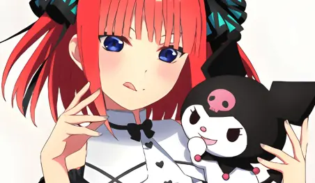 Gotoubun no Hanayome: Las chicas colaboran con los personajes de Sanrio