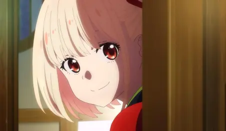 Lycoris Recoil: El diseño inicial de Chisato era bastante diferente