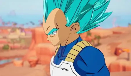 Vegeta saca los pasos prohibidos en la colaboración con Fortnite