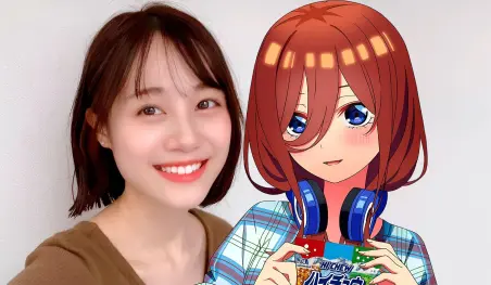 Captan a la seiyuu de Miku Nakano con un hombre y los fans reaccionan