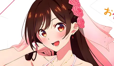 Kanojo, Okarishimasu: Las chicas visten sensuales vestidos de novia para un evento