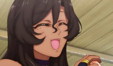Una bruja morena llega con Dekoboko Majo no Oyako Jijou