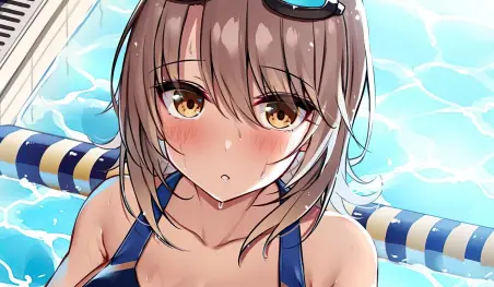 Los icónicos trajes de baño escolares también se van del anime
